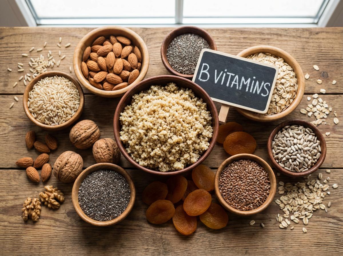 B vitamins for natural energy