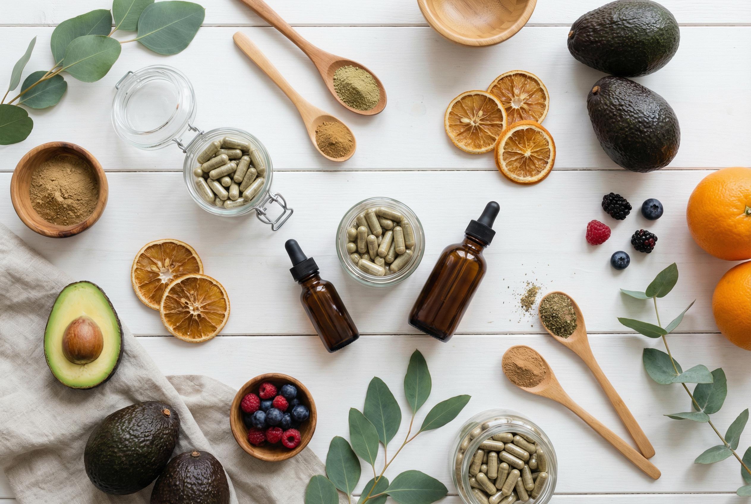 Natural vitamins and supplements guide